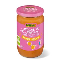 Dani’Pom Pomme Abricot 700g Danival Danival  dans votre magasin bio en ligne Etiketbio.eu