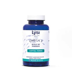 Oméga 3 Capital Forme 1000mg 60 gélules Lysi Lysi oméga  dans votre magasin bio en ligne Etiketbio.eu