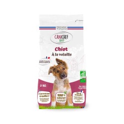 Croquettes Chiot 2kg Canichef Canichef Bio  dans votre magasin bio en ligne Etiketbio.eu