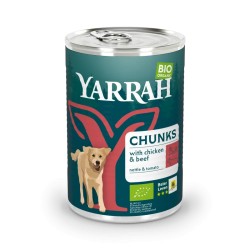 Yarrah Bouchées Bœuf Ortie Tomate Chien 405 g Yarrah dans votre magasin bio en ligne Etiketbio.eu