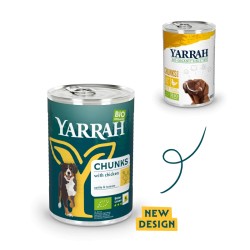 Yarrah Bouchées Poulet Bio Chien 405 g Yarrah  dans votre magasin bio en ligne Etiketbio.eu