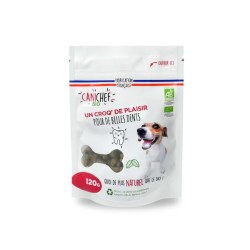 Canichef Friandises Bucco-Dentaire Chien 120 g Canichef Bio  dans votre magasin bio en ligne Etiketbio.eu