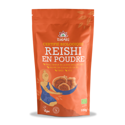 Reishi en Poudre 100 g Iswari Iswari  dans votre magasin bio en ligne Etiketbio.eu
