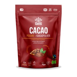 Cacao en Poudre Non Dégraissé 250 g Iswari Iswari  dans votre magasin bio en ligne Etiketbio.eu