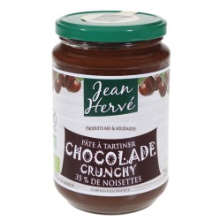 Crunchy 750g (chocolade aux eclats de noisette avec lait) Jean Hervé dans votre magasin bio en ligne Etiketbio.eu