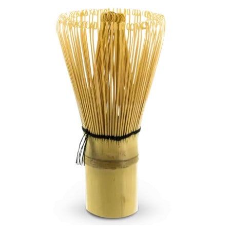 Fouet à Matcha Japonais En Bambou Naturel - 80-100 Dents Pour Cérémonie Du Thé