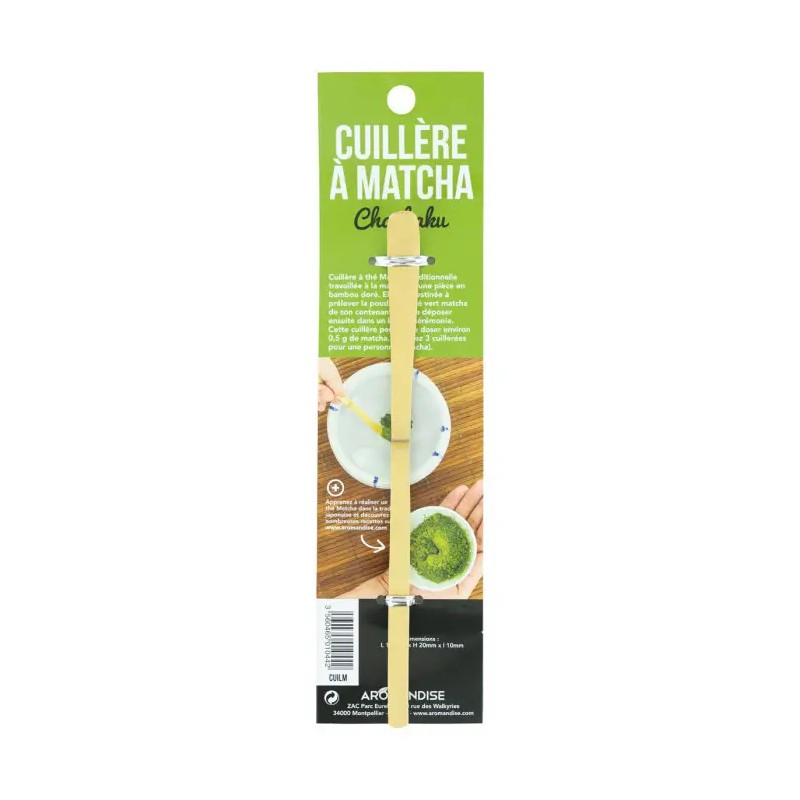 Cuillère à Thé Matcha Aromandise Aromandise  dans votre magasin bio en ligne Etiketbio.eu