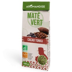 Maté Vert Sauvage Cacao Tonka Aromandise Aromandise  dans votre magasin bio en ligne Etiketbio.eu