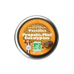 Pastilles Propolis Miel 45 g Aromandise Aromandise  dans votre magasin bio en ligne Etiketbio.eu