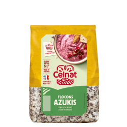 Flocons azukis 350g Celnat  dans votre magasin bio en ligne Etiketbio.eu