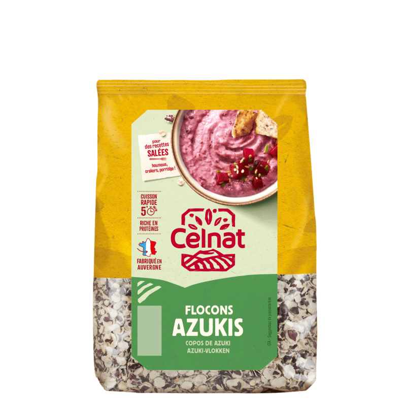 Flocons azukis 350g Celnat  dans votre magasin bio en ligne Etiketbio.eu Flocons azukis 350g Celnat  dans votre magasin bio en ligne Etiketbio.eu