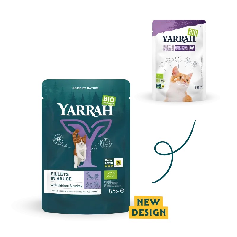 Filet en sauce dinde chat bio 85g – Yarrah Yarrah dans votre magasin bio en ligne Etiketbio.eu Filet en sauce dinde chat bio 85g – Yarrah Yarrah dans votre magasin bio en ligne Etiketbio.eu