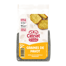 Graines de pavot 250g Celnat  dans votre magasin bio en ligne Etiketbio.eu