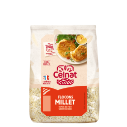 Flocons de millet 350g Celnat  dans votre magasin bio en ligne Etiketbio.eu