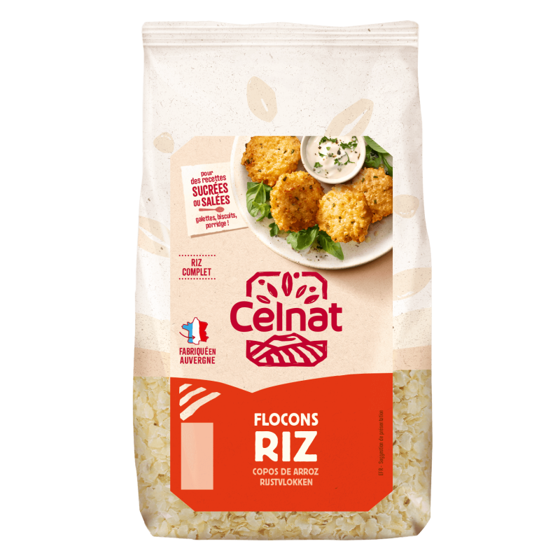 Flocons de riz 500 gr Celnat  dans votre magasin bio en ligne Etiketbio.eu Flocons de riz 500 gr Celnat  dans votre magasin bio en ligne Etiketbio.eu