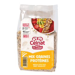 Mix graines proteines 250g Celnat Celnat  dans votre magasin bio en ligne Etiketbio.eu