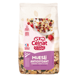 Muesli Antioxydant Celnat 375 g Celnat  dans votre magasin bio en ligne Etiketbio.eu