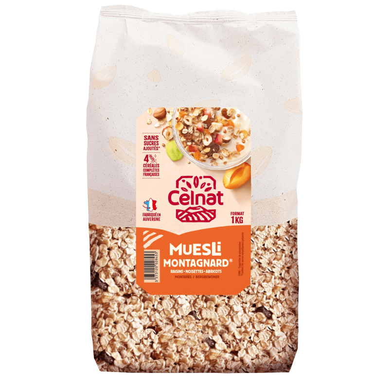 Muesli montagnard 1kg Celnat Celnat dans votre magasin bio en ligne Etiketbio.eu Muesli montagnard 1kg Celnat Celnat dans votre magasin bio en ligne Etiketbio.eu