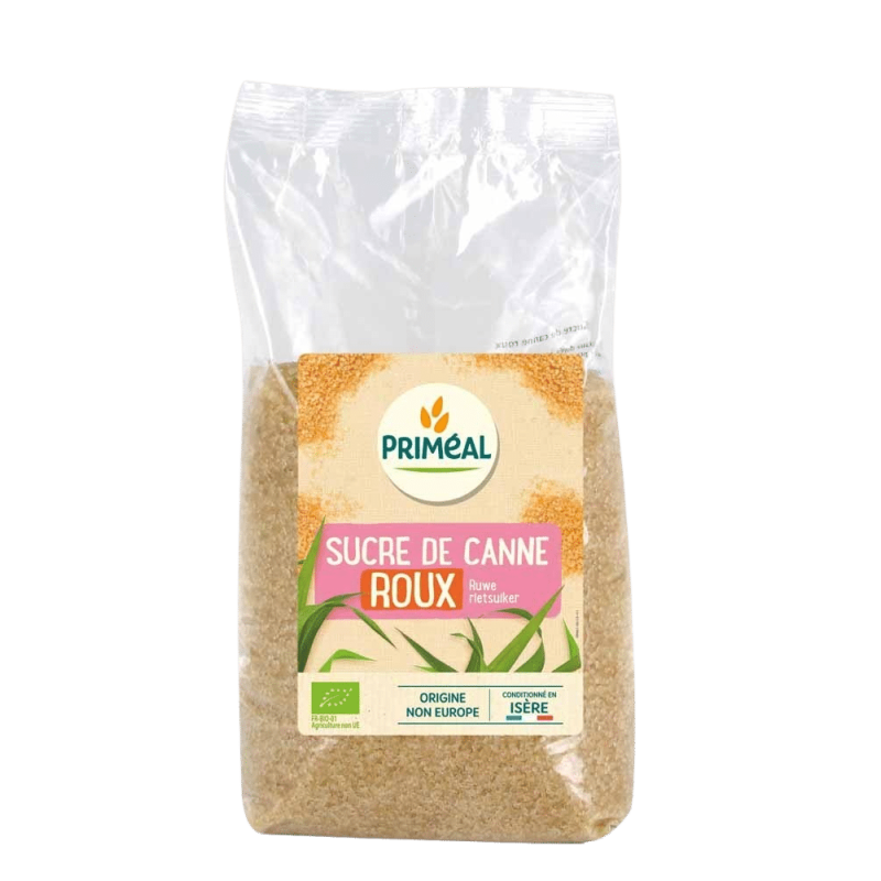 Sucre de canne roux 1 kg Priméal Priméal  dans votre magasin bio en ligne Etiketbio.eu Sucre de canne roux 1 kg Priméal Priméal  dans votre magasin bio en ligne Etiketbio.eu