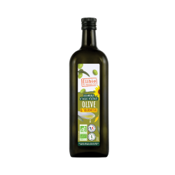 Huile d'olive vierge & tournesol Elibio 1L Elibio  dans votre magasin bio en ligne Etiketbio.eu