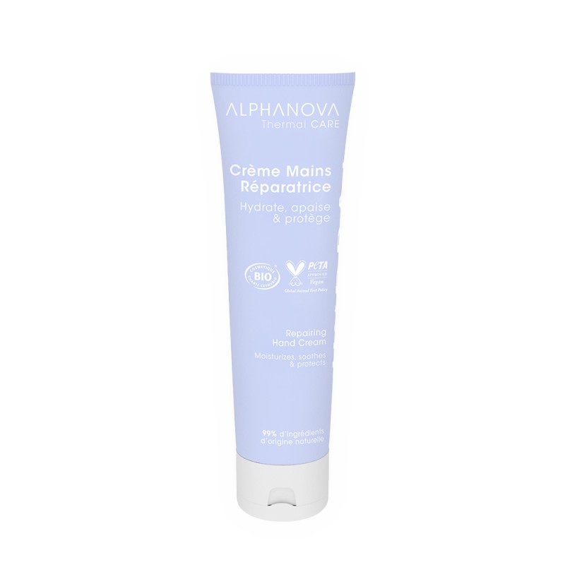 Crème mains réparatrice Hydra+ Alphanova 50 ml Alphanova  dans votre magasin bio en ligne Etiketbio.eu Crème mains réparatrice Hydra+ Alphanova 50 ml Alphanova  dans votre magasin bio en ligne Etiketbio.eu