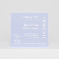 Gel crème désaltérant Hydra+ Alphanova 50 ml Alphanova  dans votre magasin bio en ligne Etiketbio.eu Gel crème désaltérant Hydra+ Alphanova 50 ml Alphanova  dans votre magasin bio en ligne Etiketbio.eu