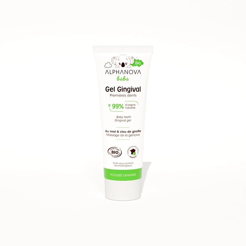 Gel gingival 1ères dents Alphanova Bébé 20 ml Alphanova dans votre magasin bio en ligne Etiketbio.eu Gel gingival 1ères dents Alphanova Bébé 20 ml Alphanova dans votre magasin bio en ligne Etiketbio.eu