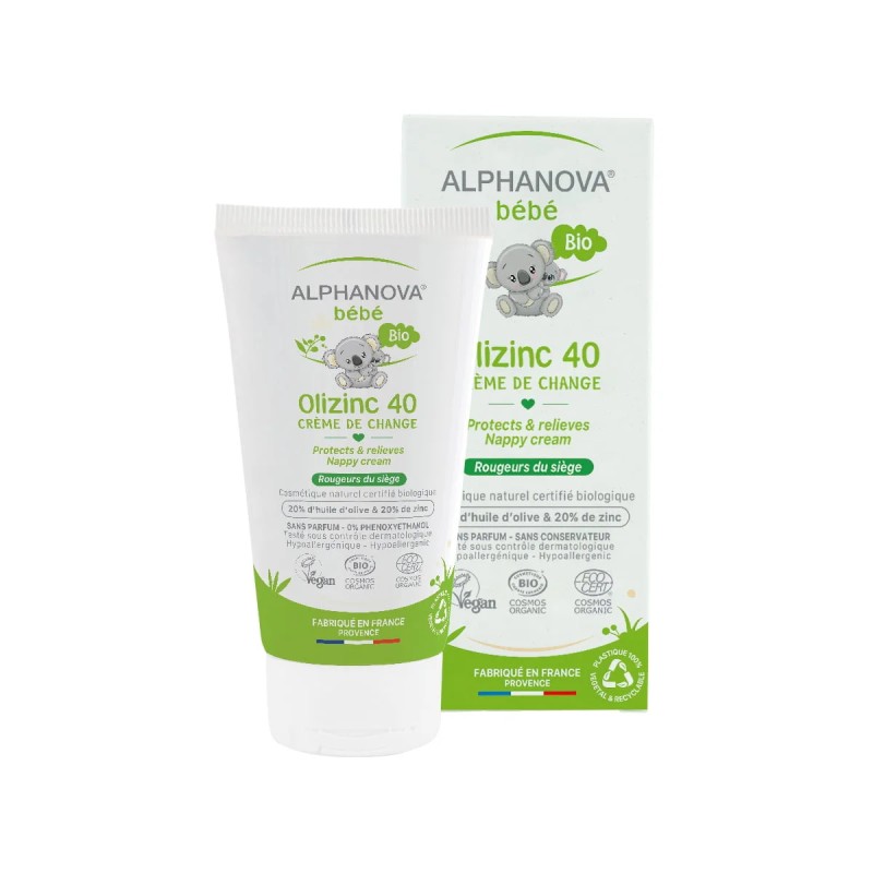 Olizinc crème de change Alphanova Bébé 50 g Alphanova dans votre magasin bio en ligne Etiketbio.eu Olizinc crème de change Alphanova Bébé 50 g Alphanova dans votre magasin bio en ligne Etiketbio.eu