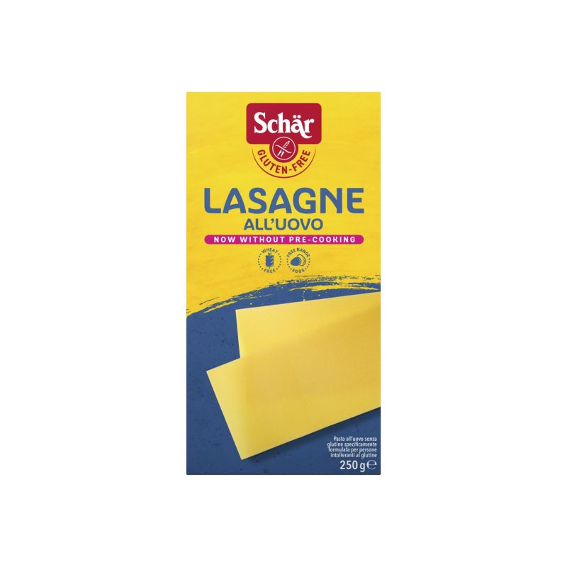 Lasagne sans gluten aux œufs Schär 250g Schär  dans votre magasin bio en ligne Etiketbio.eu Lasagne sans gluten aux œufs Schär 250g Schär  dans votre magasin bio en ligne Etiketbio.eu
