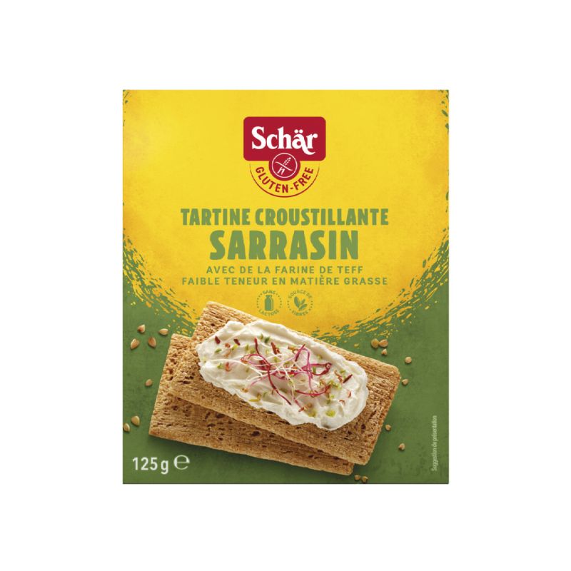 Fette Croc sarrasin Schär 125g Schär  dans votre magasin bio en ligne Etiketbio.eu