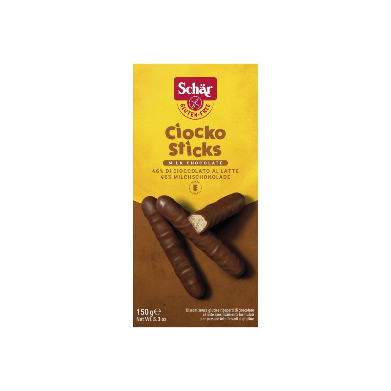 Ciocko Sticks Schär – 150g sans gluten Schär  dans votre magasin bio en ligne Etiketbio.eu Ciocko Sticks Schär – 150g sans gluten Schär  dans votre magasin bio en ligne Etiketbio.eu