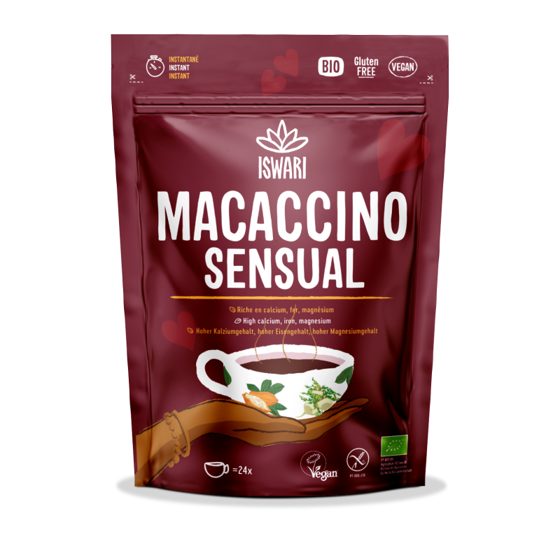 Macaccino Sensual Iswari 250 g Iswari  dans votre magasin bio en ligne Etiketbio.eu