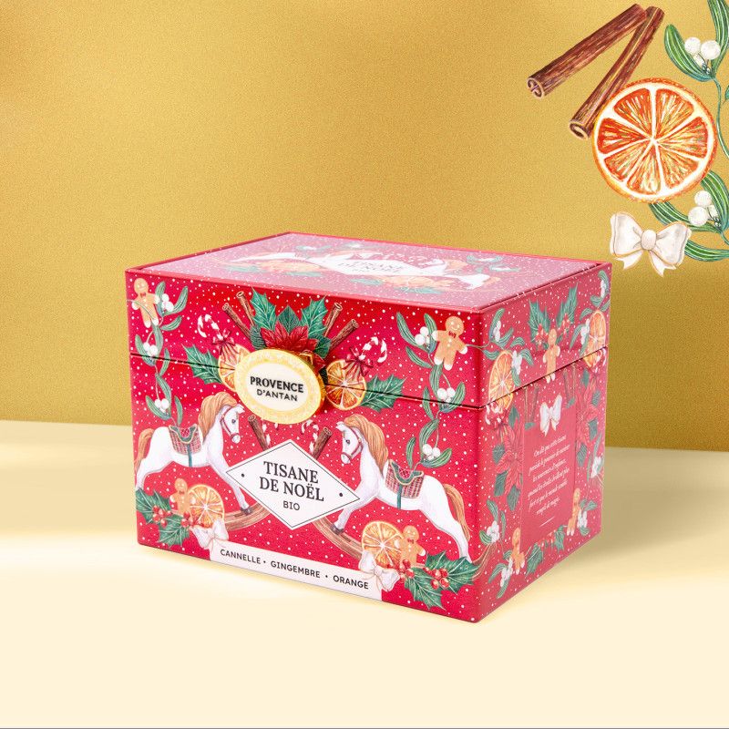 Tisane Noël orange cannelle Provence d’Antan Romon Nature  dans votre magasin bio en ligne Etiketbio.eu