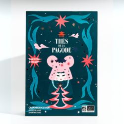 Calendrier Avent infusions Thés de la Pagode Les Thés de la Pagode  dans votre magasin bio en ligne Etiketbio.eu
