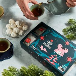 Coffret découverte gourmand 4 thés gourmands Les Thés de la Pagode  dans votre magasin bio en ligne Etiketbio.eu