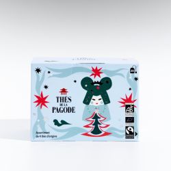 Coffret 4 thés d’origine – Thés de la Pagode Les Thés de la Pagode  dans votre magasin bio en ligne Etiketbio.eu