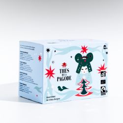 Coffret 4 thés d’origine – Thés de la Pagode Les Thés de la Pagode  dans votre magasin bio en ligne Etiketbio.eu