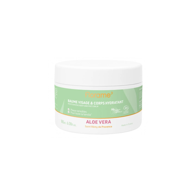 Baume visage & corps Aloe Vera Florame 180 ml Florame  dans votre magasin bio en ligne Etiketbio.eu Baume visage & corps Aloe Vera Florame 180 ml Florame  dans votre magasin bio en ligne Etiketbio.eu