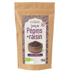 Farine de pépins de raisin Ecoidées 150g Ecoidées  dans votre magasin bio en ligne Etiketbio.eu