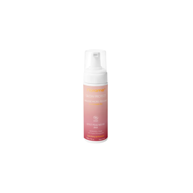Mousse micro-peeling Glow Protect Florame 150 ml Florame  dans votre magasin bio en ligne Etiketbio.eu Mousse micro-peeling Glow Protect Florame 150 ml Florame  dans votre magasin bio en ligne Etiketbio.eu