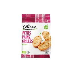 Petits pains grillés nature Céliane 170g Les Recettes de Céliane  dans votre magasin bio en ligne Etiketbio.eu