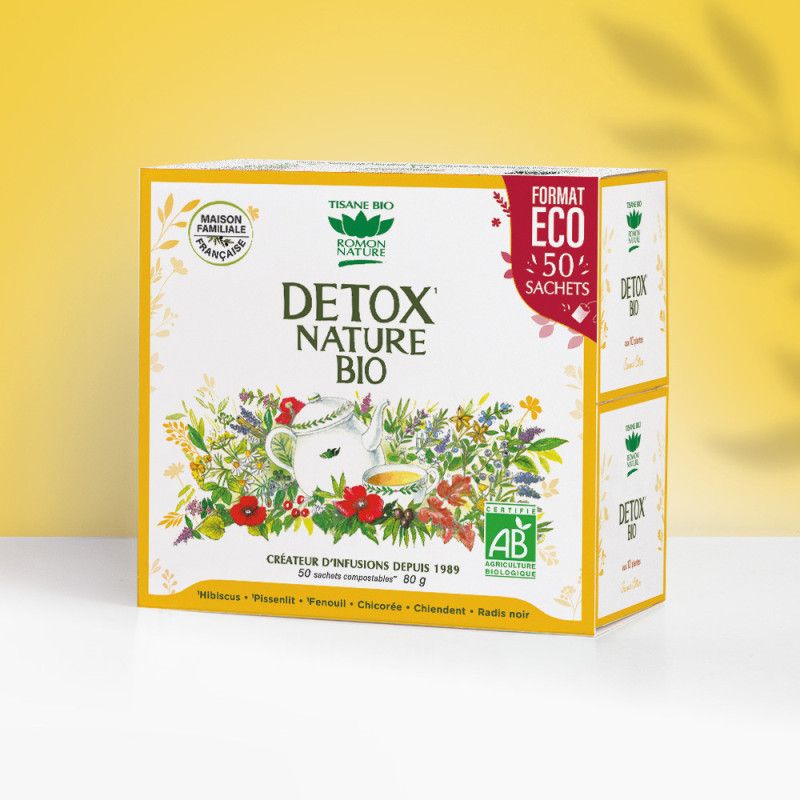 Détox Nature Romon Nature – 50 sachets Romon Nature dans votre magasin bio en ligne Etiketbio.eu Détox Nature Romon Nature – 50 sachets Romon Nature dans votre magasin bio en ligne Etiketbio.eu