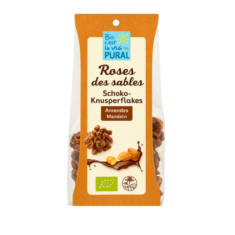 Roses des sables amandes Pural 100 g Puraliment  dans votre magasin bio en ligne Etiketbio.eu Roses des sables amandes Pural 100 g Puraliment  dans votre magasin bio en ligne Etiketbio.eu