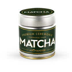 Matcha de cérémonie Premium Aromandise 30 g Aromandise  dans votre magasin bio en ligne Etiketbio.eu