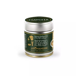 Matcha de cérémonie Premium Aromandise 30 g Aromandise  dans votre magasin bio en ligne Etiketbio.eu Matcha de cérémonie Premium Aromandise 30 g Aromandise  dans votre magasin bio en ligne Etiketbio.eu