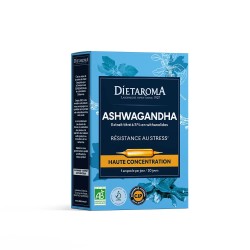 CIP Ashwagandha Bio Dietaroma – 20 amp Dietaroma  dans votre magasin bio en ligne Etiketbio.eu