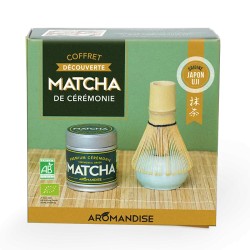 Coffret Matcha Découverte Aromandise – 30 g Aromandise  dans votre magasin bio en ligne Etiketbio.eu