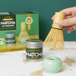 Coffret Matcha Découverte Aromandise – 30 g Aromandise  dans votre magasin bio en ligne Etiketbio.eu Coffret Matcha Découverte Aromandise – 30 g Aromandise  dans votre magasin bio en ligne Etiketbio.eu