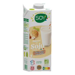 Boisson soja petit épeautre noisette – SOY 1 L Soy  dans votre magasin bio en ligne Etiketbio.eu