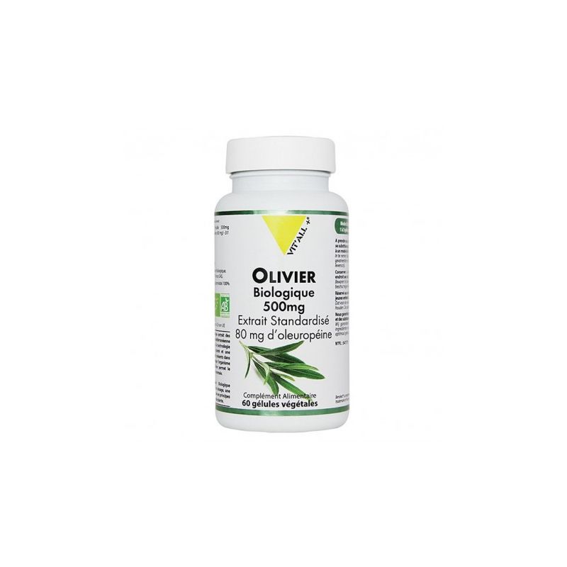 Olivier bio 500mg 60gels